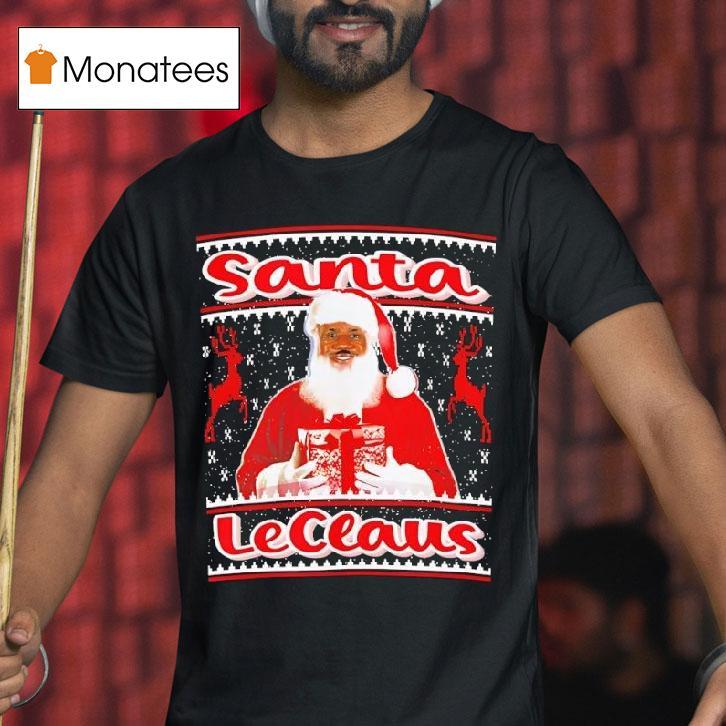 Lebron James Santa Leclaus Graphic T Shirt Lebron James Santa Leclaus Graphic T Shirt