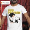 Lucy And Snoopy Pulp Fiction The Peanuts T Shirt