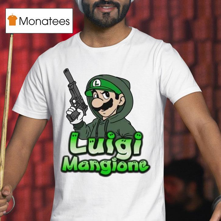 Luigi Mangione Super Mario Bros T Shirt Luigi Mangione Super Mario Bros T Shirt