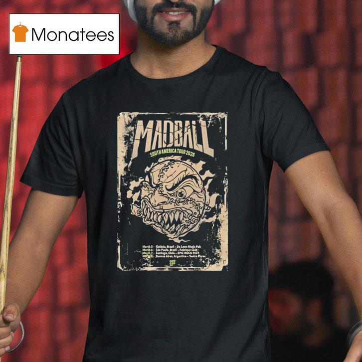 Madball South America Tour Vintage T Shirt Madball South America Tour Vintage T Shirt