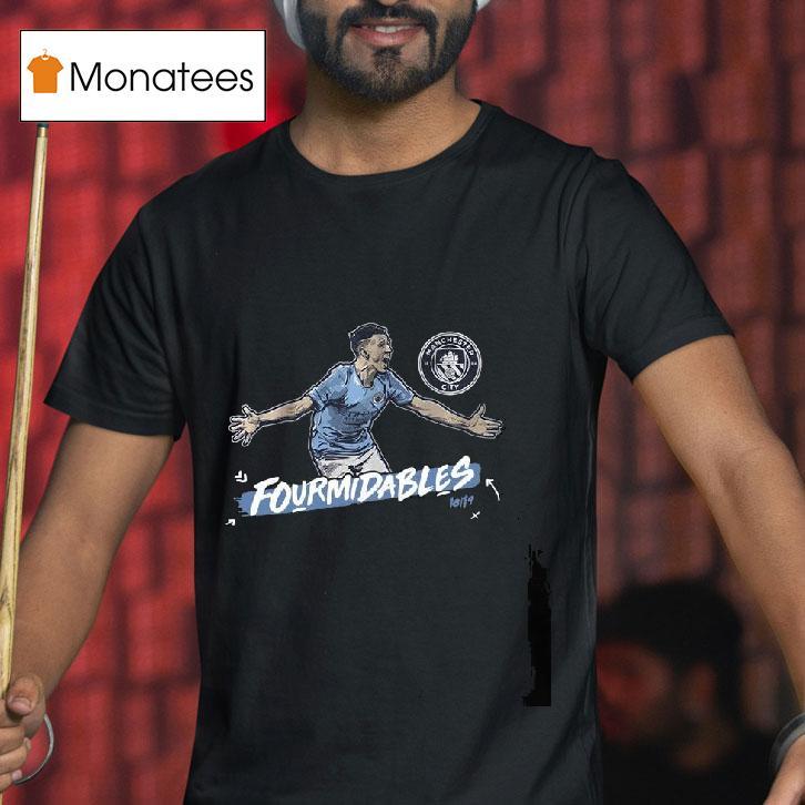 Manchester City Fourmidables T Shirt Manchester City Fourmidables T Shirt