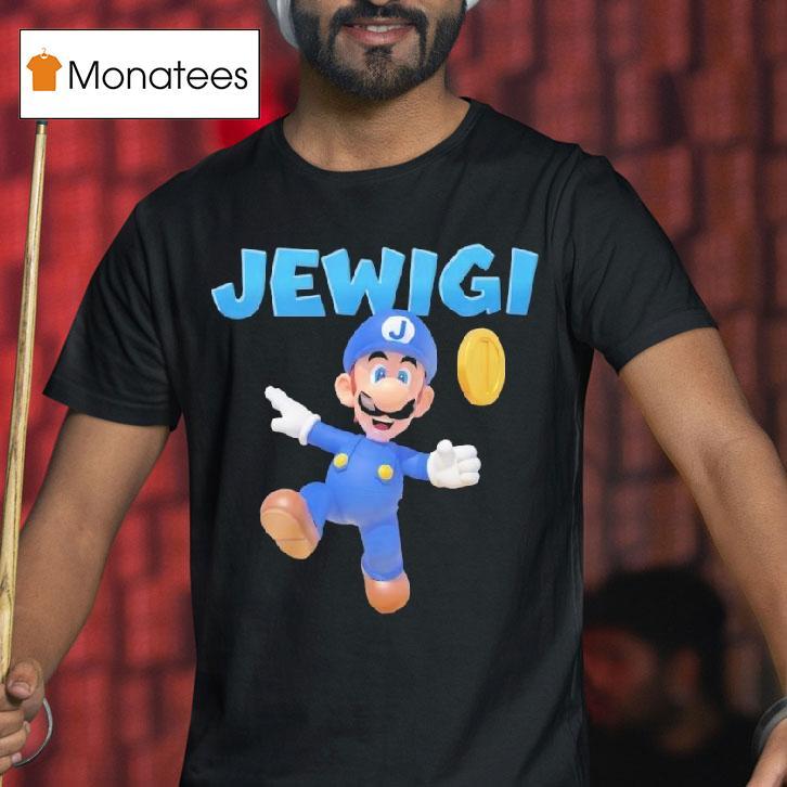 Mario Nintendo Jewigi T Shirt Mario Nintendo Jewigi T Shirt