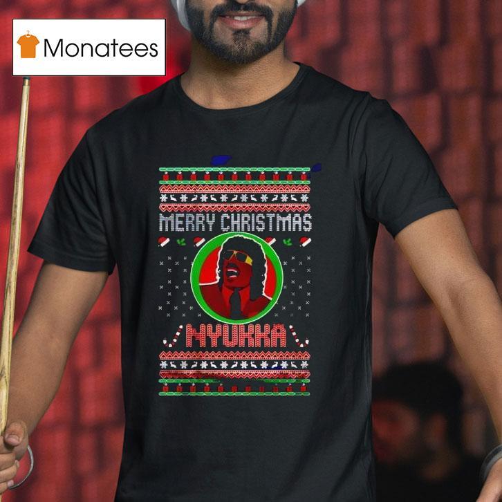 Merry Christmas Nyukka T Shirt Merry Christmas Nyukka T Shirt
