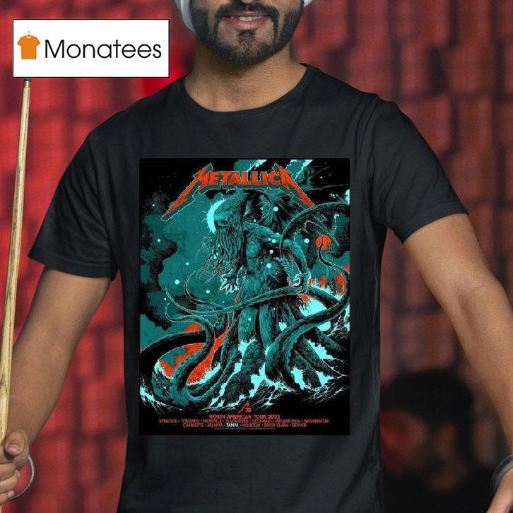 Metallica Tampa Fl Raymond James Stadium M North American Tourjune Th Th T Shirt Metallica Tampa Fl Raymond James Stadium M North American Tourjune Th Th T Shirt