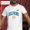 Miami Dolphins Nypd Th Anniversary Logo T Shirt