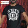 Naional Basketball Association Brooklyn Nets Crest Logo T Shirt