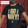 Navy Midshipmen Go Navy Commander In Chief S Trophy Champions T Shirt