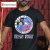 New York Giants New York Yankees York Nets New York Rangers Mashup Logo T Shirt