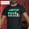 New York Jets X Peanuts Snoopy Abbey Road T Shirt