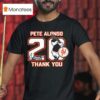 New York Mets Thank You Pete Alonso Signature T Shirt