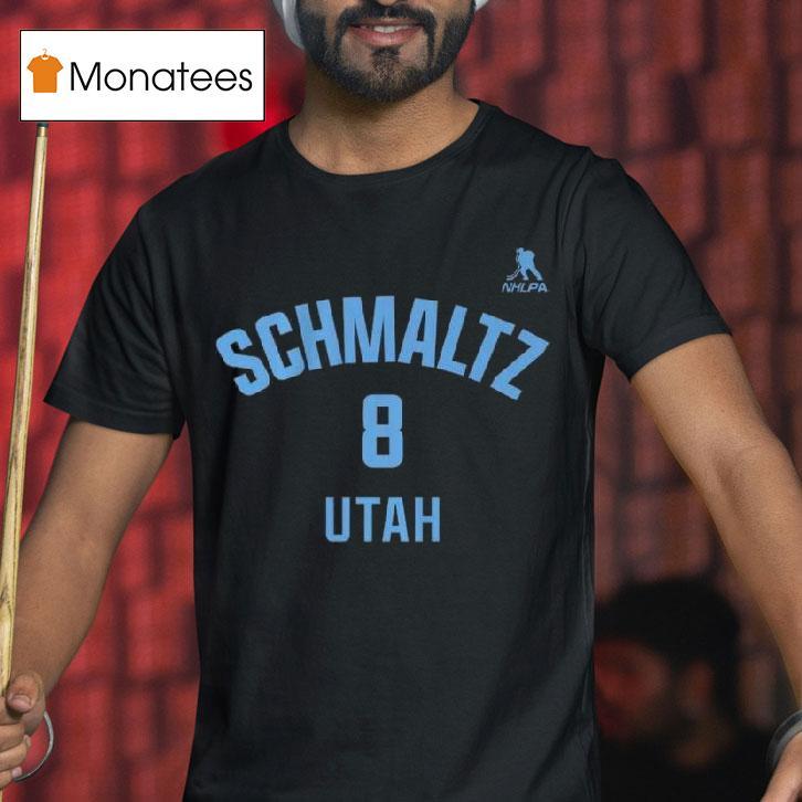 Nick Schmaltz Utah Name Number T Shirt Nick Schmaltz Utah Name Number T Shirt