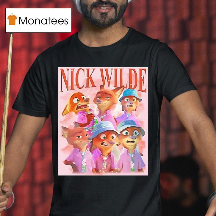 Nick Wilde Disney Zootopia Graphic T Shirt Nick Wilde Disney Zootopia Graphic T Shirt