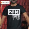 Nine Inch Nails With Th Thread Logo T Shirt