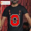 Ohio State Buckeye Genuine Buckeye Bead Necklace T Shirt