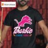 Original Barbie Detroit Lions Girl T Shirt