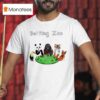 Pandas Orangutans Tigers Toucans And Foxes Play Gambling Games Betting Zoo Funny T Shirt