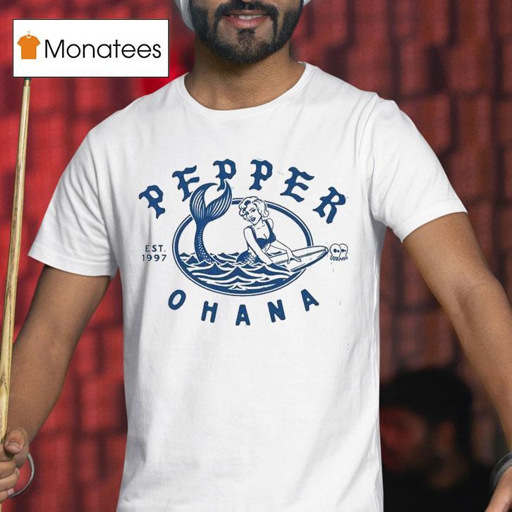 Pepper Ohana Skullconut Mermaid Est T Shirt Pepper Ohana Skullconut Mermaid Est T Shirt