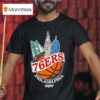 Philadelphia Ers Snipes Benjamin Franklin Bridge And Philadelphia City Hall Tower T Shirt