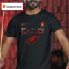 Philadelphia Eagles X Avatar Fire And Ash Logo T Shirt