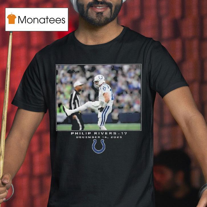 Philip Rivers Indianapolis Colts Nfl Flash Features Week T Shirt Philip Rivers Indianapolis Colts Nfl Flash Features Week T Shirt