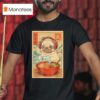 Pug Wearing Headphone And Holding Gamepad With Ramen Beside T Shirt