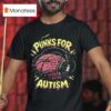 Punks For Autism Brain Music T Shirt