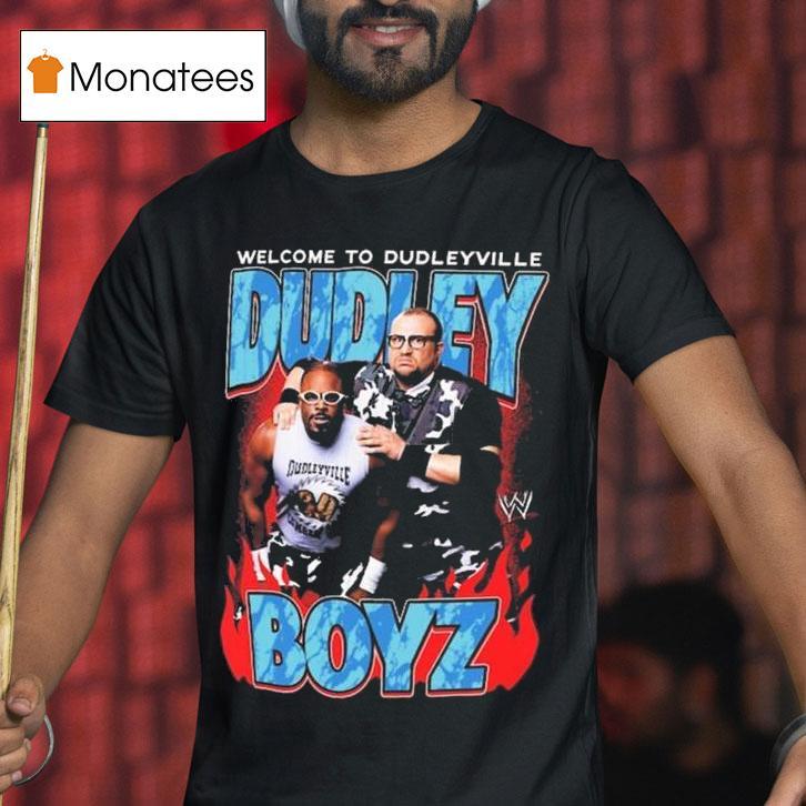 Ripple Junction Black The Dudley Boyz Welcome To Dudleyville T Shirt Ripple Junction Black The Dudley Boyz Welcome To Dudleyville T Shirt