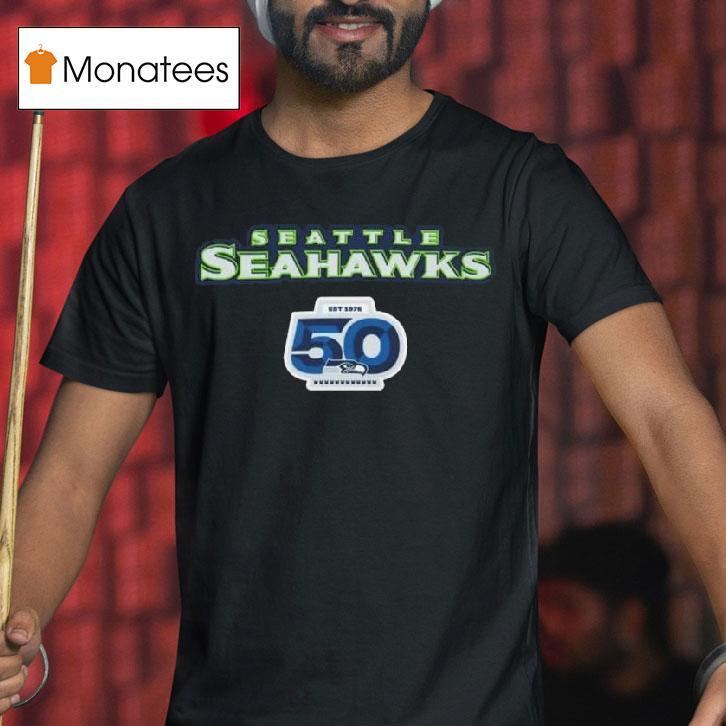 Seattle Seahawks Seahawks Celebrating Seasons T Shirt Seattle Seahawks Seahawks Celebrating Seasons T Shirt