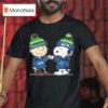 Seattle Seahawks Snoopy And Charlie Brown Best Friends T Shirt