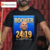 Senator Cory Booker Longest Filibuster In Us Senate History T Shirt