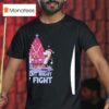 Silent Night Fight Christmas Tree T Shirt