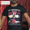 Snoopy And Charlie Brown The Peanuts Houston Texans Th Anniversary T Shirt