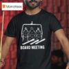 Snowboard Board Meeting Ski Lift Skier Winter Sports T Shirt