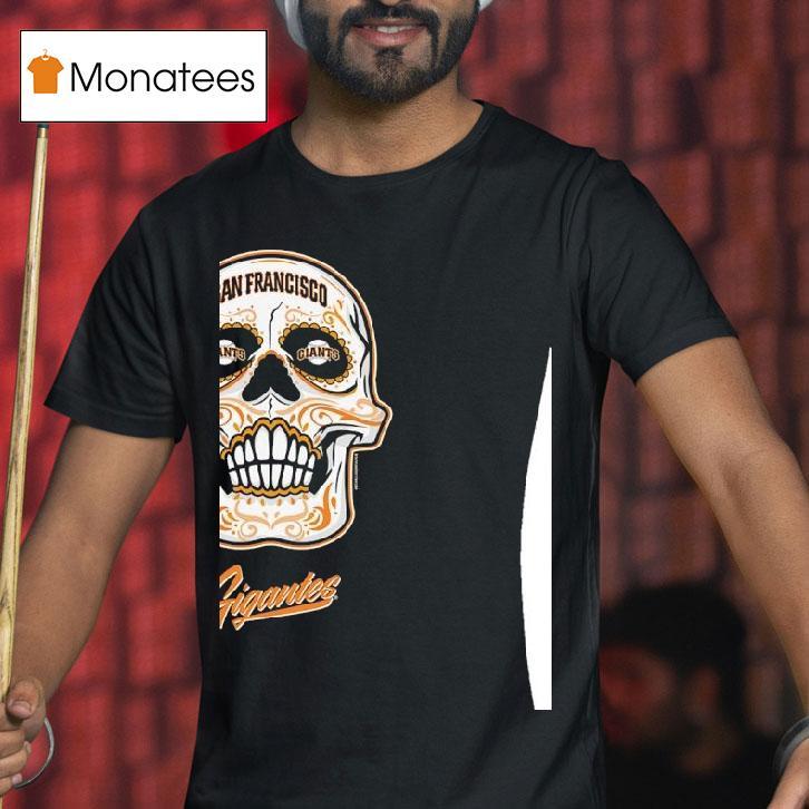 Sugar Skull Gigantes San Francisco Giants Baseball T Shirt Sugar Skull Gigantes San Francisco Giants Baseball T Shirt