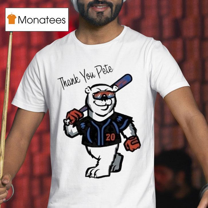 Thank You Pete Alonso Polar Bear New York Mets T Shirt Thank You Pete Alonso Polar Bear New York Mets T Shirt