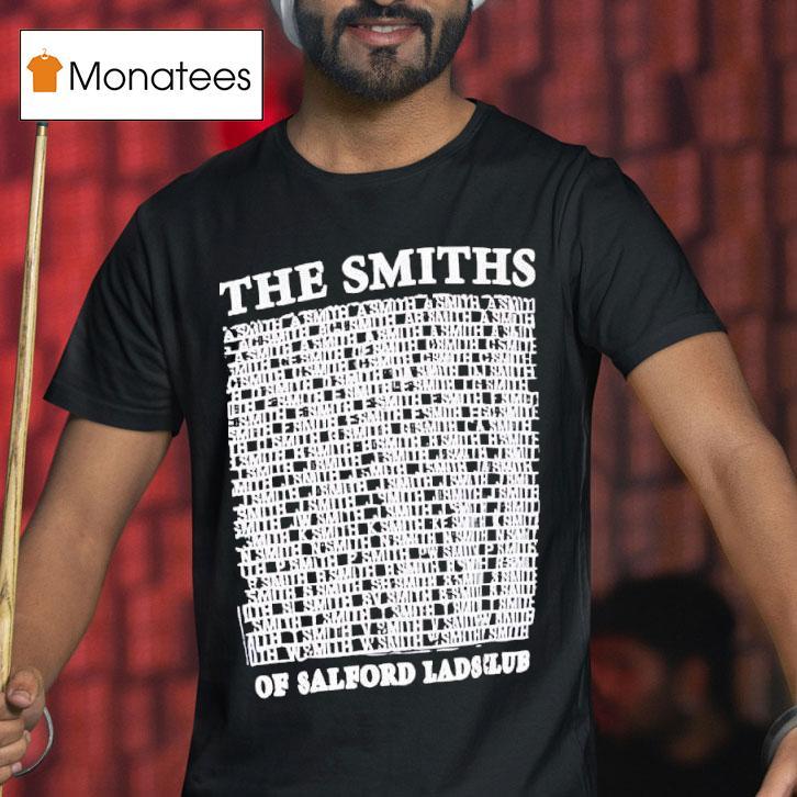 The Smiths Salford Lads Club Band T Shirt The Smiths Salford Lads Club Band T Shirt