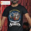 The Struts Pretty Vicious Christmas Reindeer Snow Globe T Shirt