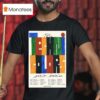 The Technicolors North America Live Tour T Shirt