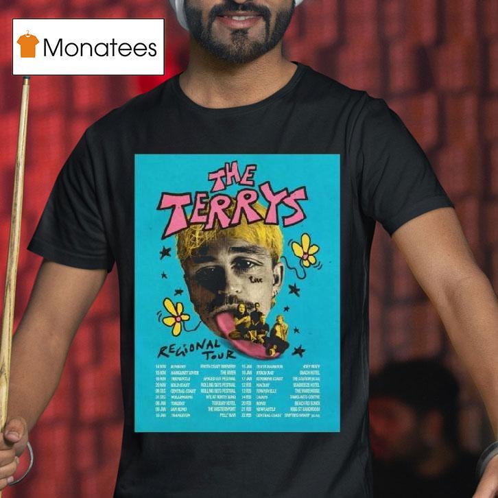 The Terrys Regional Tour T Shirt The Terrys Regional Tour T Shirt
