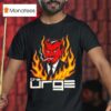The Urge Smoking Devil T Shirt