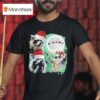 Three Raccoons With The Moon Christmas T Shirt