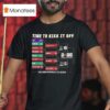 Time To Kick It Of College Football Playoff T Shirt