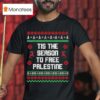 Tis The Season To Free Palestine Christmas Graphic T Shirt