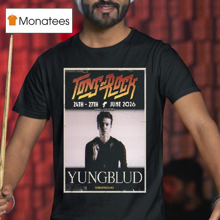 Tons Of Rock Ekebergsletta June Even T Shirt Tons Of Rock Ekebergsletta June Even T Shirt