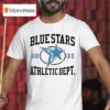 Treaty Oak Revival Blue Stars Athletic Dept T Shirt