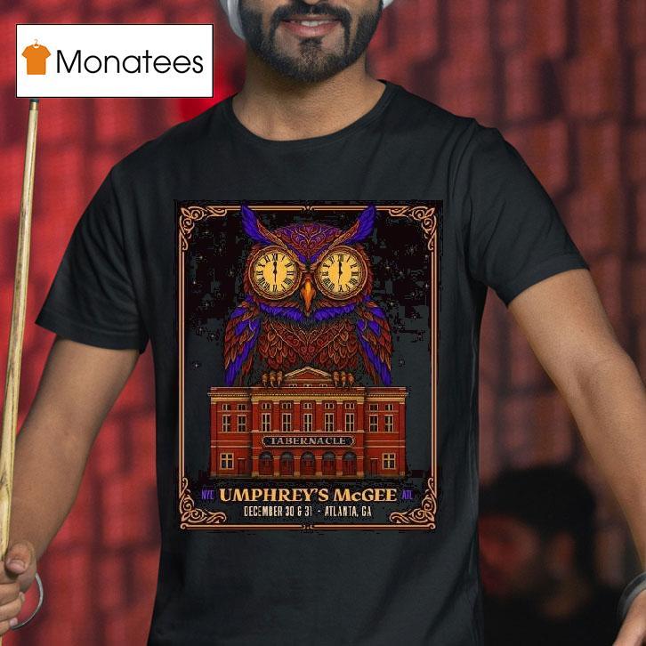 Umphrey S Mcgee Nye Atlanta Ga December Concer T Shirt Umphrey S Mcgee Nye Atlanta Ga December Concer T Shirt