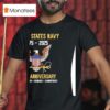 United States Navy Th Anniversary Legacy Honor Courage Commitmen T Shirt