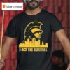 Usc Trojans Big Ten Time Basketball City Skyline T Shirt