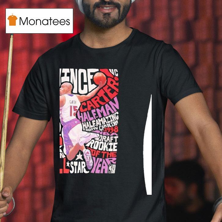 Vince Carter Toronto Raptors Season Hall Of Fame Class Of T Shirt Vince Carter Toronto Raptors Season Hall Of Fame Class Of T Shirt