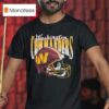 Washington Commanders Gradient Helme T Shirt